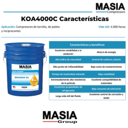 Lubricante Semisintético Para Compresor Compair Ssl 50