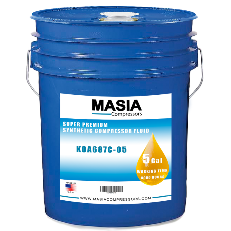 Lubricante Cumbre Sh-68 Base Pao Iso 68 8000 Horas 5-gal