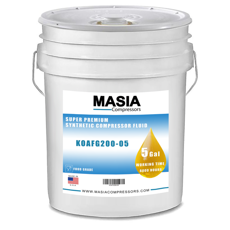 Lubricante De Tipo Alimenticio Koafg200-05 Masia Compressors