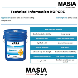 Lubricante Para Compresores Kopgrs Masia De 8000 Horas