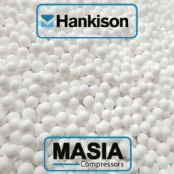 Alumina Activada Para Secadores Regenerativos Hankison. 18kg