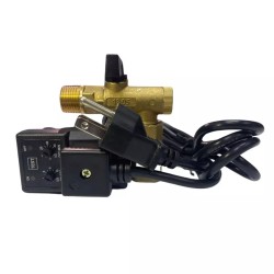 Válvula Solenoide De Drenaje Edv-2000 115v 1/2 Con Cable 6ft