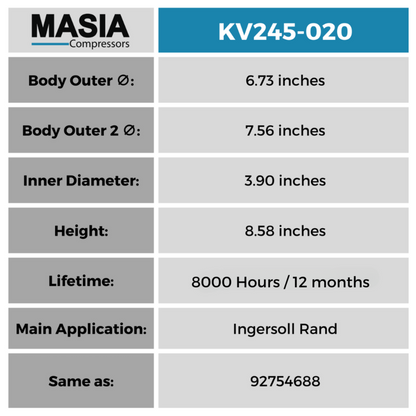 R12356422 Filtro Separador Compatible con Mann Filter