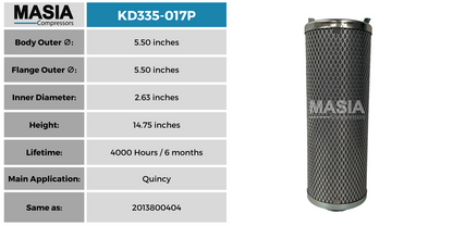 Filtro Separador Quincy 144606-02