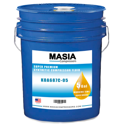Lubricante Atlas Copco Paroil S 68 1604-7136-00 5-gal