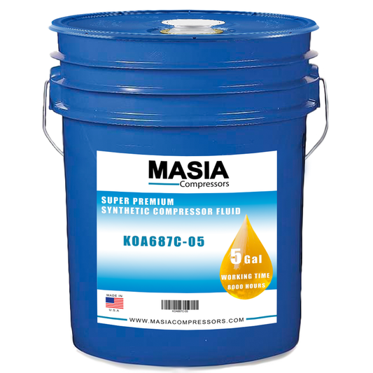 Lubricante Atlas Copco Paroil S 68 1604-7136-00 5-gal
