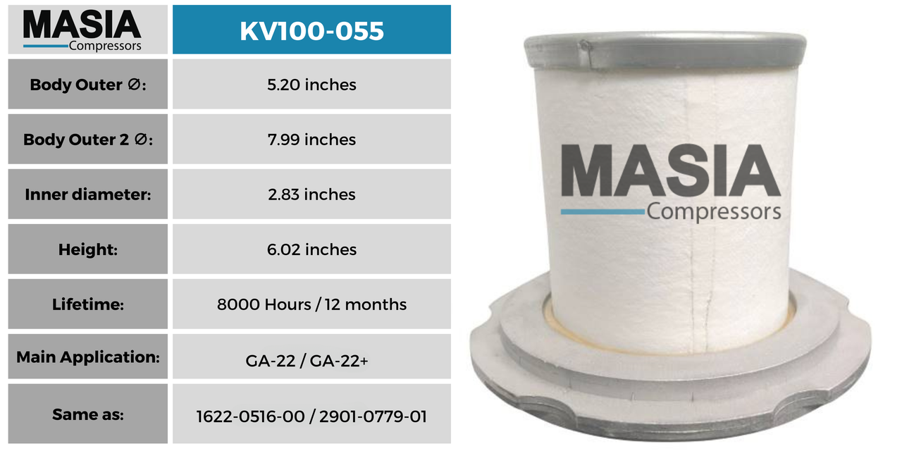 Filtro Separador Donaldson P52-5581