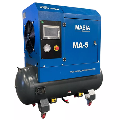 Compresor De Tornillo Single Phase MAVS-5 7.5 HP 220 VAC