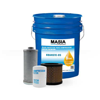 QMB-25 Kit de Servicio 8000 Horas (128849E362, 2013400204, 129881-001, 144046-005)