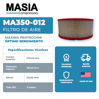 SSR-EP100 Kit de Servicio 8000 Horas (39708466, 39911631, 54601513, 38459582)