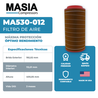 GA-30P FF Kit de servicio (1613-7408-00, 1625-4800-00, 2901-1626-01, 2901-1701-00)