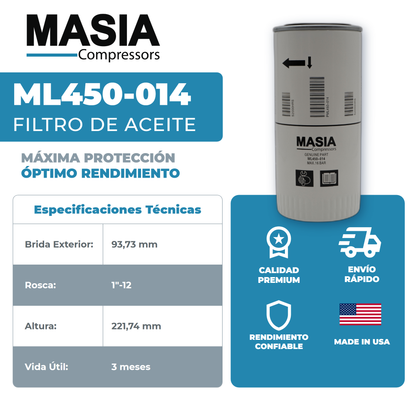 UP6-25 Kit de Filtros 4000 Horas (89295976, 54672654, 54749247)