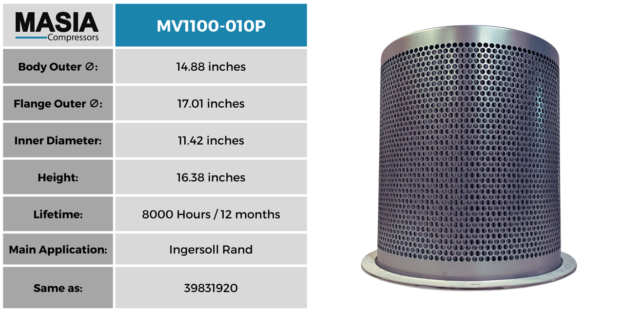 Filtro Separador Keltec Technolab KV1100-010P